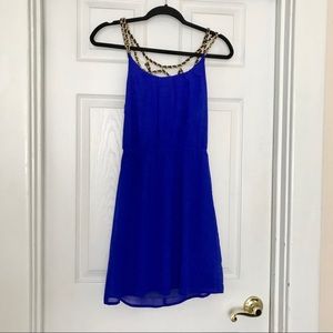 Bold Blue Charlotte Russe dress
